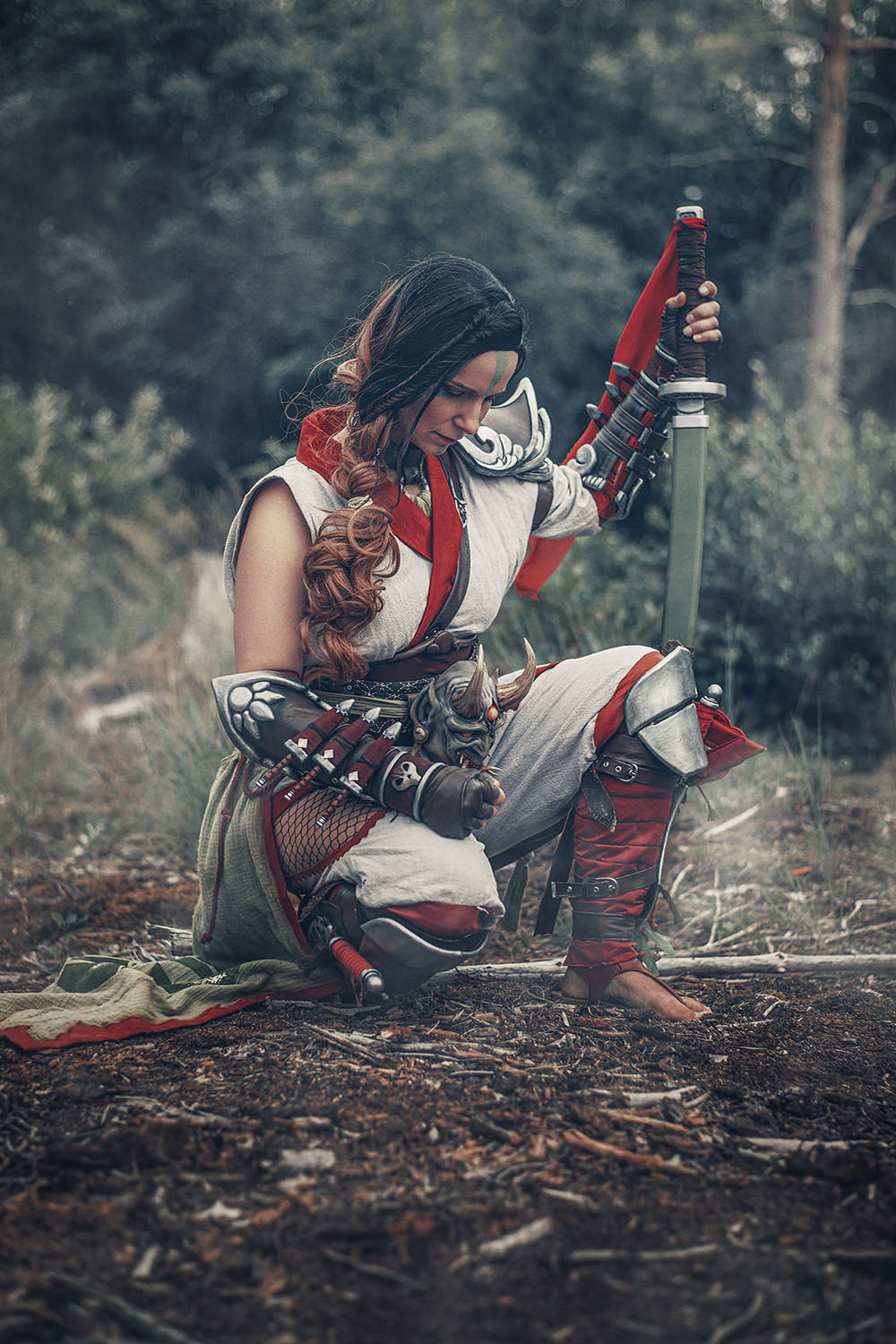 Vintera Cosplay - Kunoichi - Before-Image