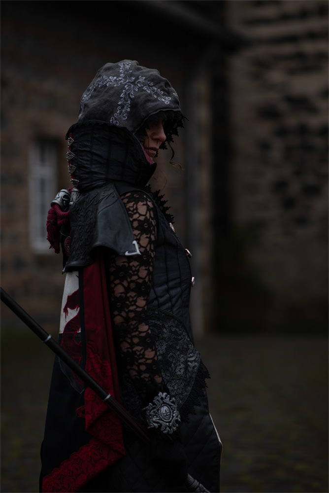 Vintera Cosplay - Assassins Creed's Syndicate - Evie Frye Portrait - Before Edit